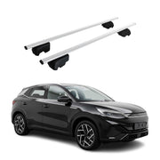 Dachträger Grundträger für BYD Atto 3 2022-2026 Stahl Silber 2tlg