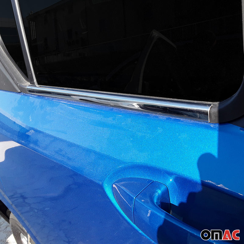 Fensterleisten Zierleisten für Ford Tourneo Courier 2023-2025 Edelstahl 4tlg