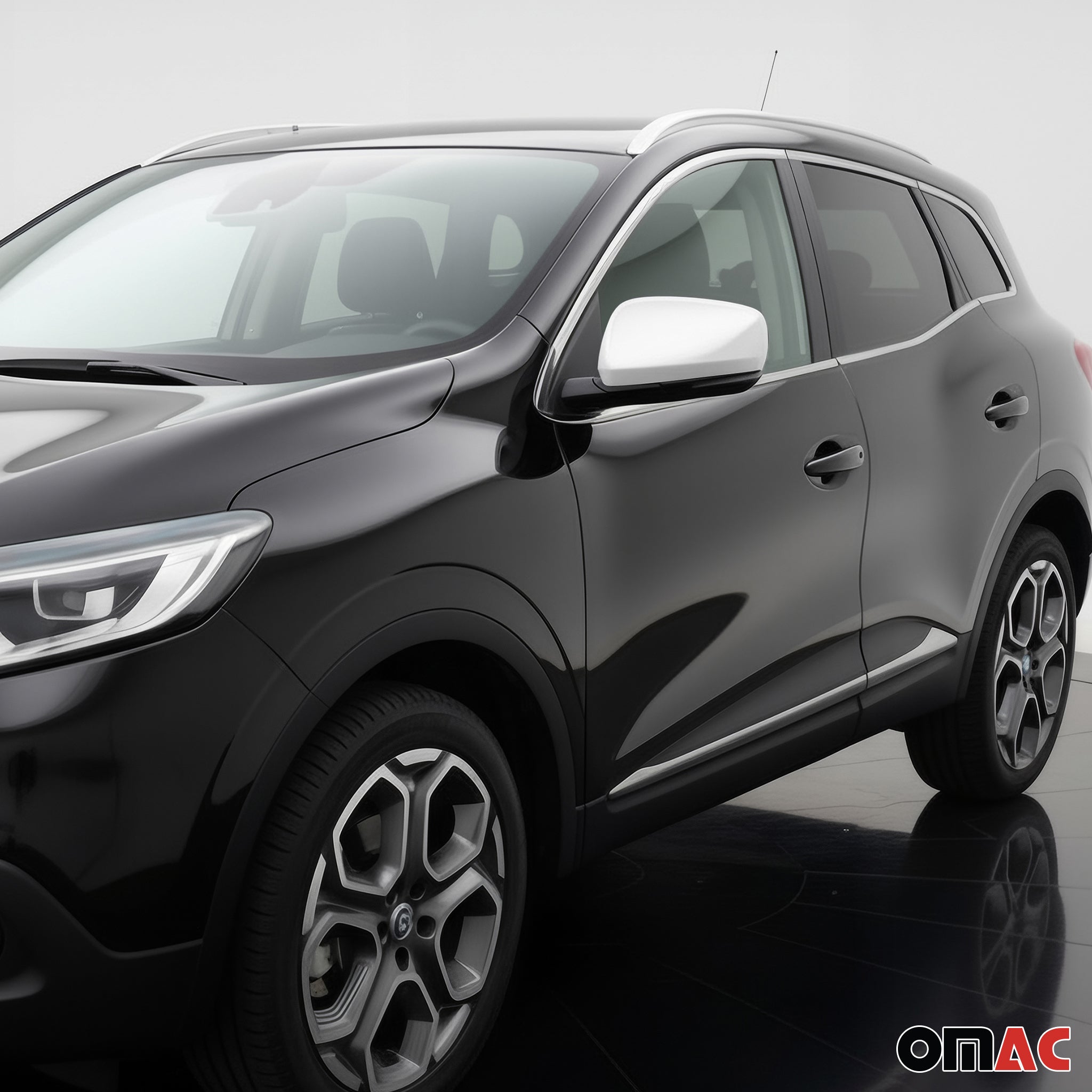 Spiegelkappen Spiegelabdeckung für Renault Koleos 2016-2024 ABS Chrom
