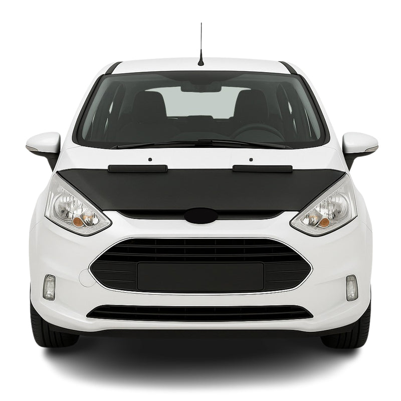 Haubenbra Steinschlagschutz Bonnet Bra für Ford B-Max 2012-2024 Schwarz Halb