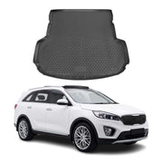 Kofferraummatte Kofferraumwanne für Kia Sorento 2015-2020 5tür Gummi TPE Schwarz