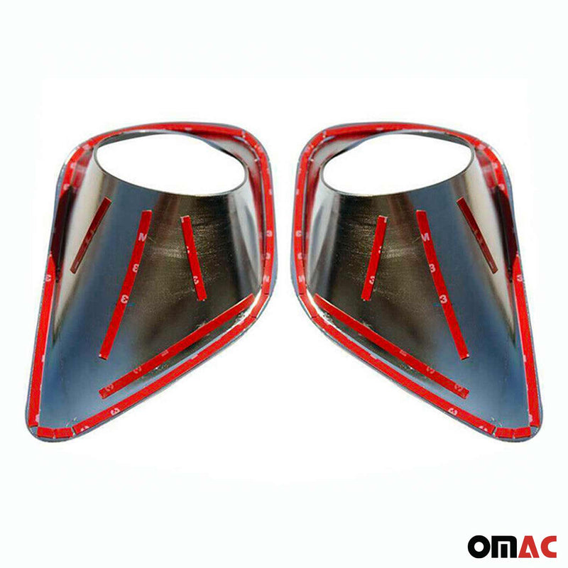 Nebelscheinwerfer Rahmen Umrandung für Toyota RAV4 2012-2020 Chrom ABS Silber 2x