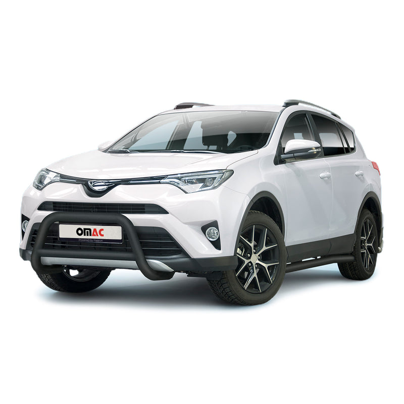 Frontbügel Frontschutzbügel für Toyota RAV4 2016-2025 ABE Stahl Schwarz