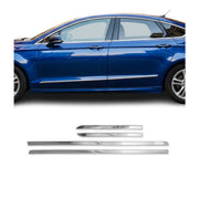 Seitentürleiste Türschutzleiste für Ford Mondeo Limo Variant 2014-2022 Chrom 2x