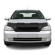 Haubenbra Steinschlagschutz Bonnet Bra für Opel Astra G 1998-2004 Schwarz Halb