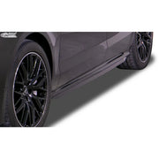 RDX Seitenschweller 'Slim' für Audi A8 4H 2010-2017 ABS Schwarz 2er-Set TÜV