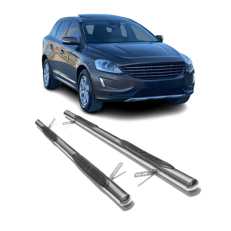 Trittbretter Schwellerrohre Seitenbretter für Volvo XC60 2008-2017 Edelstahl