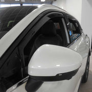 Windabweiser Regenabweiser für Nissan Qashqai J12 2021-2025 Dunkel Acryl 4tlg