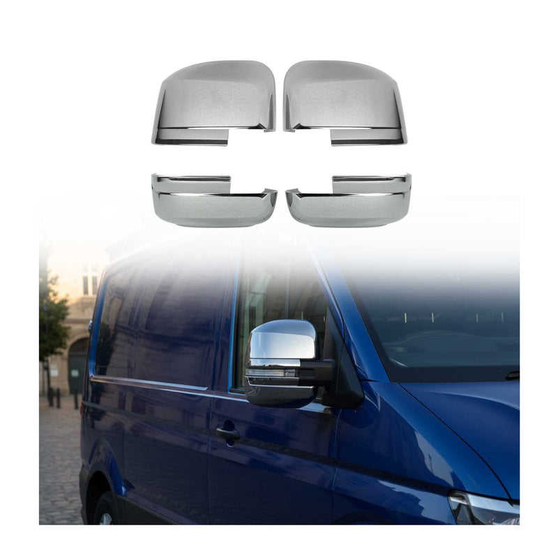 Spiegelkappen Spiegelabdeckung für VW Grand California 2018-2025 Chrom ABS 4tlg