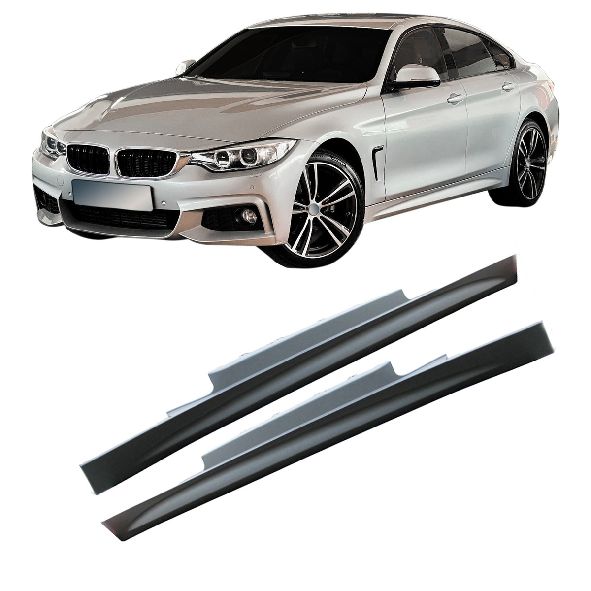 JOM Stoßstangen Kit & Seitenschweller für BMW F32 4er 2013-2017 Sport-Design