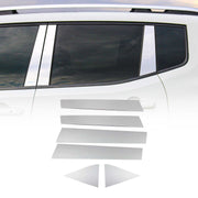 B-Säule Türsäulen Verkleidung für Ford Ecosport 2013-2024 Edelstahl Chrom 6tlg