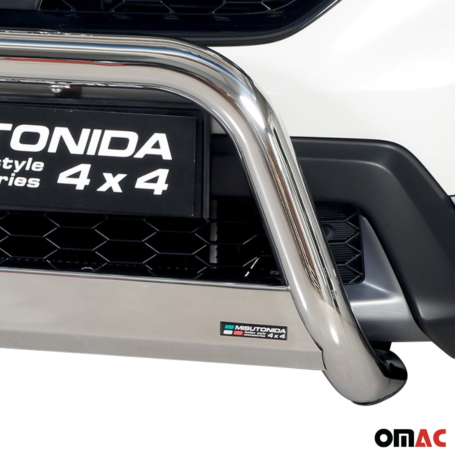 Frontbügel Frontschutzbügel für Honda CR-V VH 2017-2022 ø63mm Stahl Silber