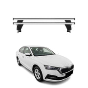Menabo Dachträger Grundtäger für Skoda Octavia mk4 2020-2026 50kg Alu Silber 2x