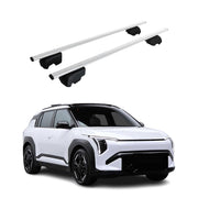 Dachträger Grundträger für Kia EV3 2024-2026 Stahl Schwarz 2tlg