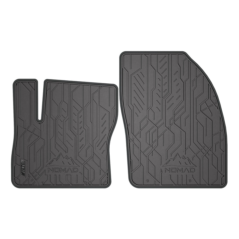 Fußmatten Gummimatten Automatten für Ford C-Max II 2010-2019 Schwarz Grau 2tlg