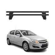 Menabo Dachträger Grundtäger für Opel Astra H 2004-2010 75kg Alu Schwarz 2 tlg