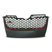 JOM Kühlergrill Kühlergitter für VW Golf 5 Schwarz Wabengitter ohne Emblem mit ABE