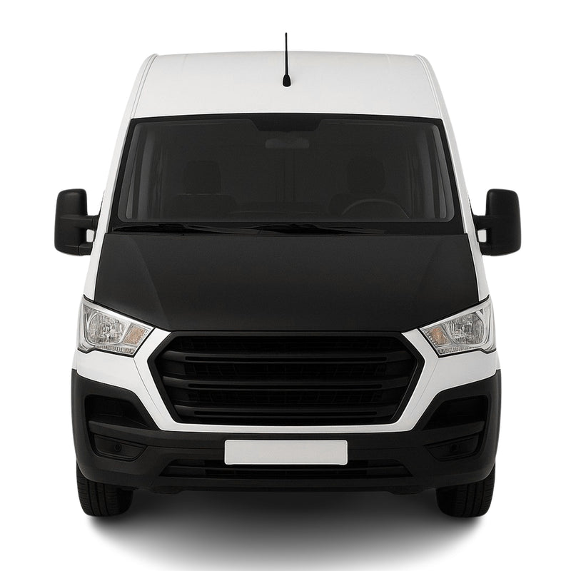 Haubenbra Bonnet Bra Steinschlagschutz für Hyundai H-350 2014-2025 Schwarz 1tlg