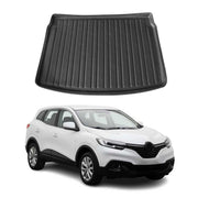Kofferraumwanne Laderaumwanne für Renault Kadjar 2015-2022 Gummi TPE Schwarz