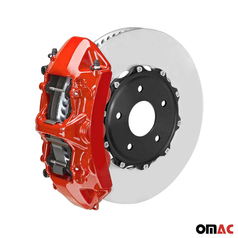OMAC Bremssattellack Bremssattelfarbe Texas Rot Glänz Auto Lack Set