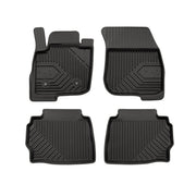 Fußmatten Gummimatten No.77 für Ford Mondeo V 2014-2022 TPE Gummi Schwarz 4 tlg