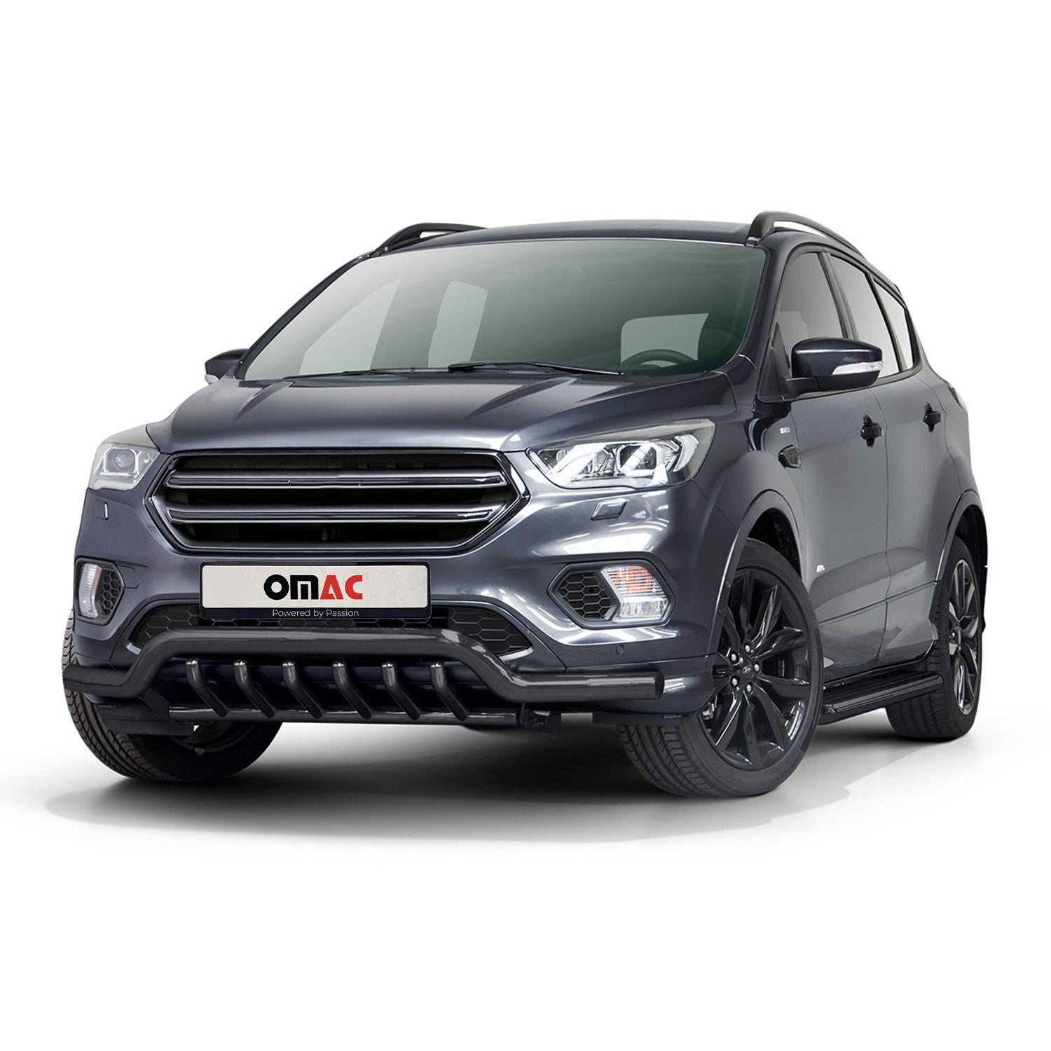 Frontschutzbügel Frontbügel für Ford Kuga II 2017-19 Facelift ABE Stahl Schwarz