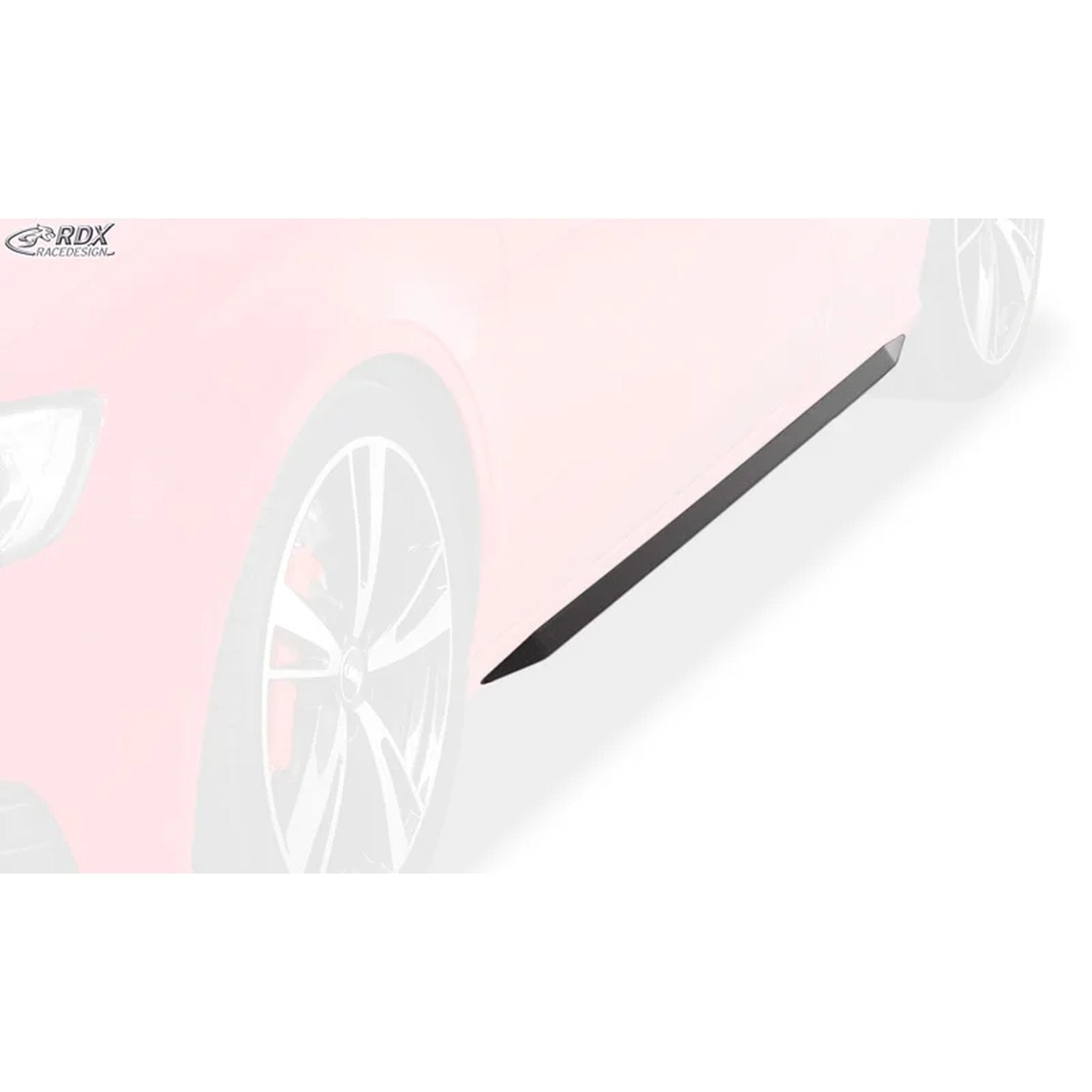RDX Seitenschweller 'Slim' für Audi A3 8V7 Cabrio 2013- ABS Schwarz 2er-Set TÜV