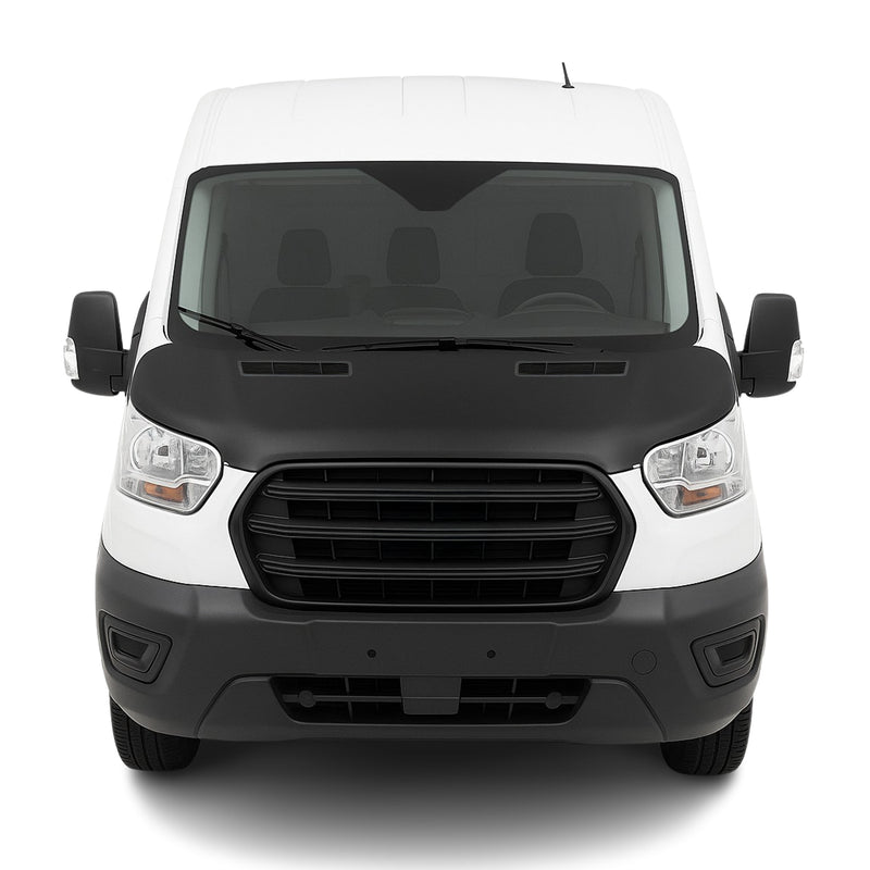 Haubenbra Bonnet Bra Steinschlagschutz für Ford Transit 2014-2025 Schwarz 1tlg