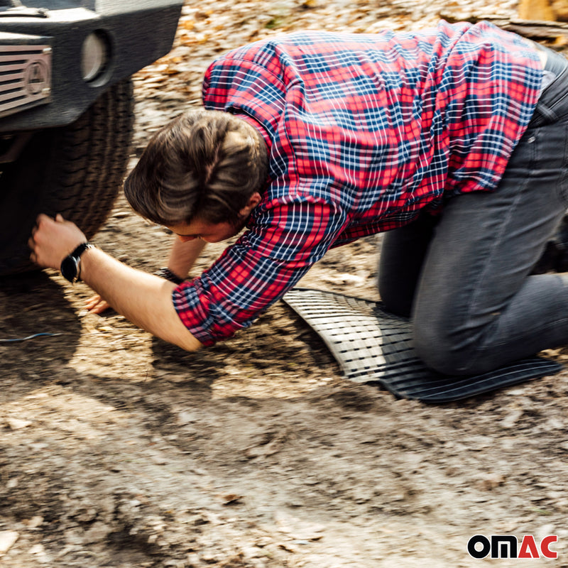 OMAC Gummi Fußmatten für DS DS3 Crossback E-Tense 2018-2025 Automatte Schwarz 4x