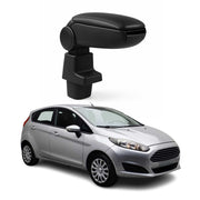 Mittelarmlehne Armlehne für Ford Fiesta 6 2008-2017 PU-Leder ABS Schwarz