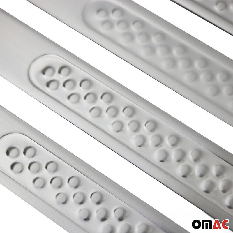 Einstiegsleisten Türschweller für Opel Frontera 2024-2025 OV24 Edelstahl Silber