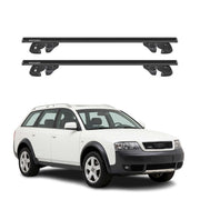 Dachträger Grundtäger für Audi A6 C5 Avant 1997-2005 Alu TÜV Schwarz 2x