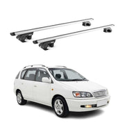 Dachträger Grundtäger für Toyota Picnic 1996-2001 90kg Alu Grau 2x ABE
