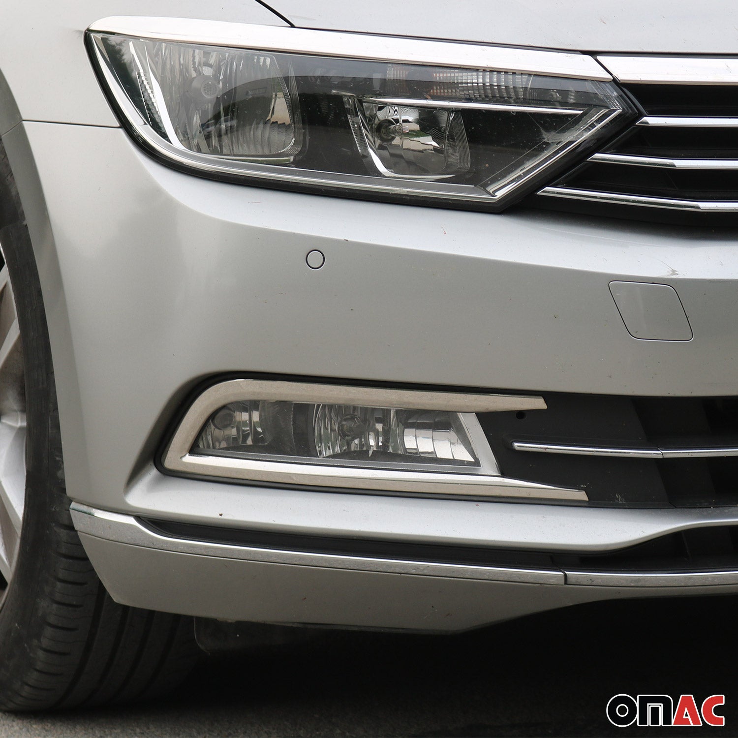 Nebelscheinwerfer Rahmen Chrom für VW Passat B8 3G 2015-2021 Edelstahl 2x