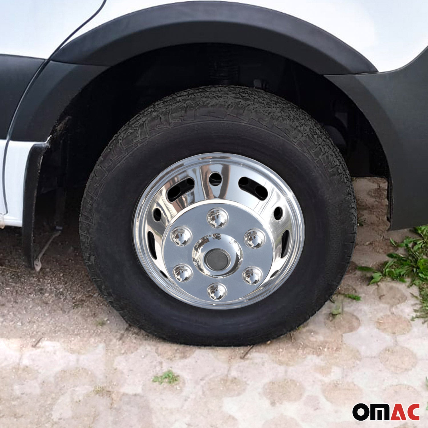 4x Radkappen Radzierblenden Radblenden 16" für Ford Stahl Silber