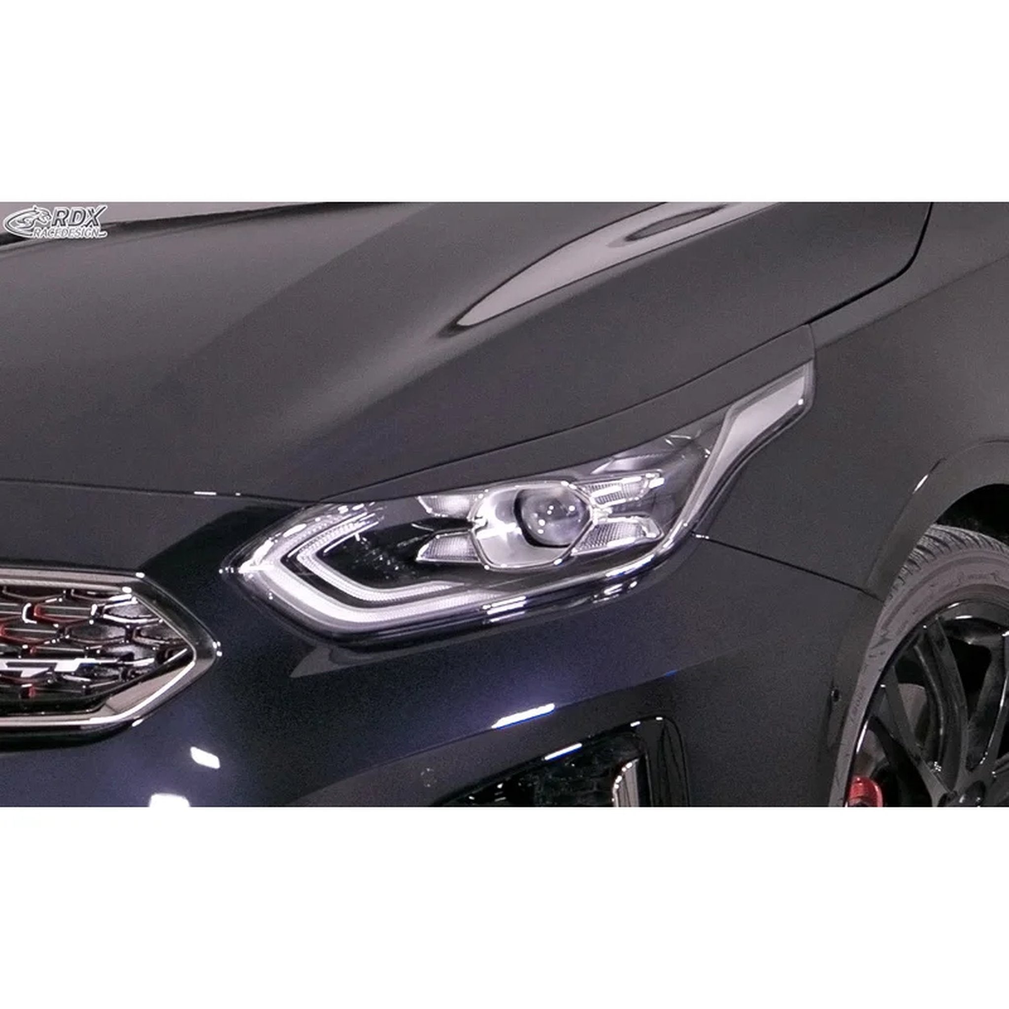RDX Scheinwerferblenden für Kia Ceed CD & ProCeed CD 2018- ABS TÜV
