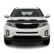 Haubenbra Steinschlagschutz Bonnet Bra für Kia Sorento 2010-2013 Schwarz Halb