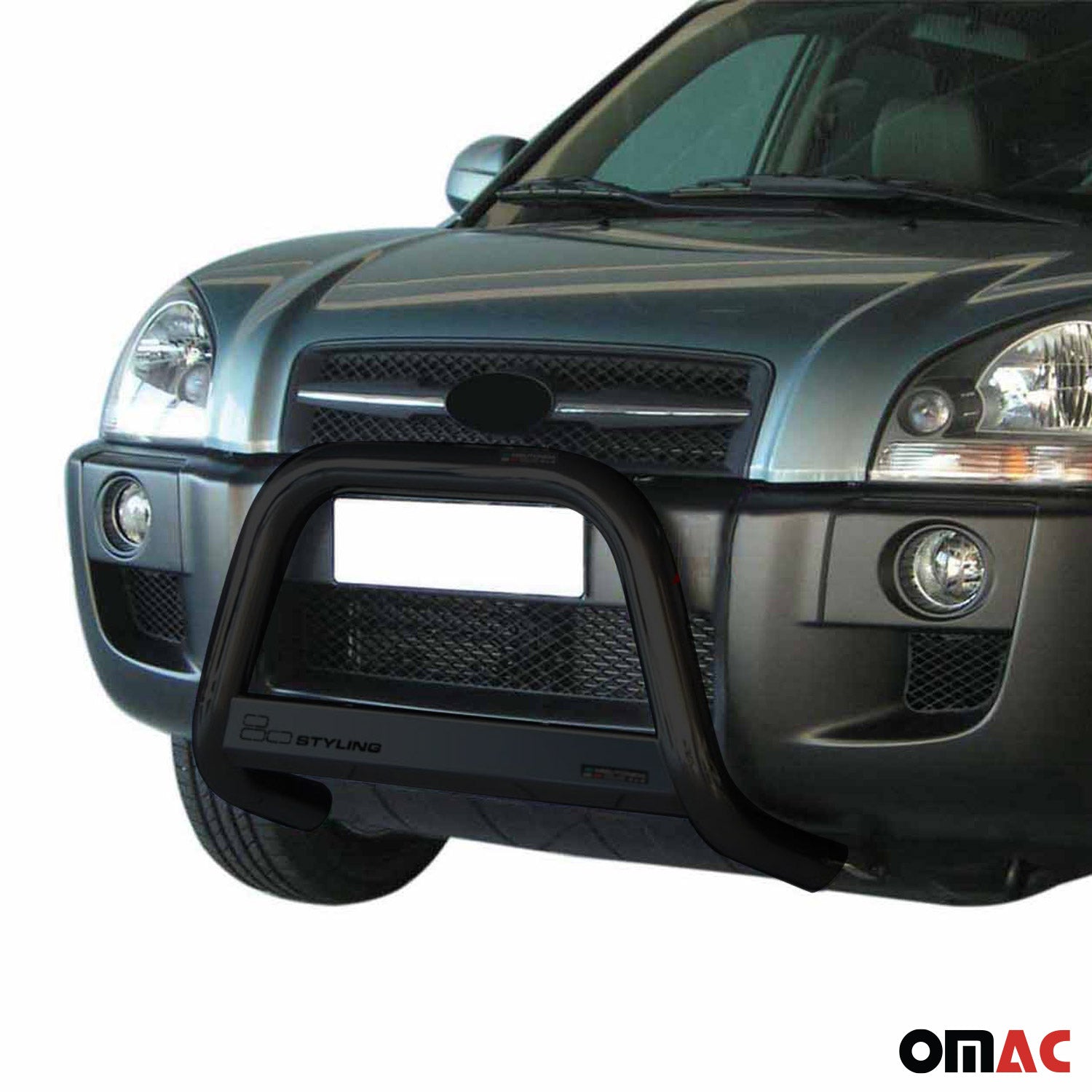 Frontbügel Frontschutzbügel für Hyundai Tucson 2004-2009 ø63mm Stahl Schwarz