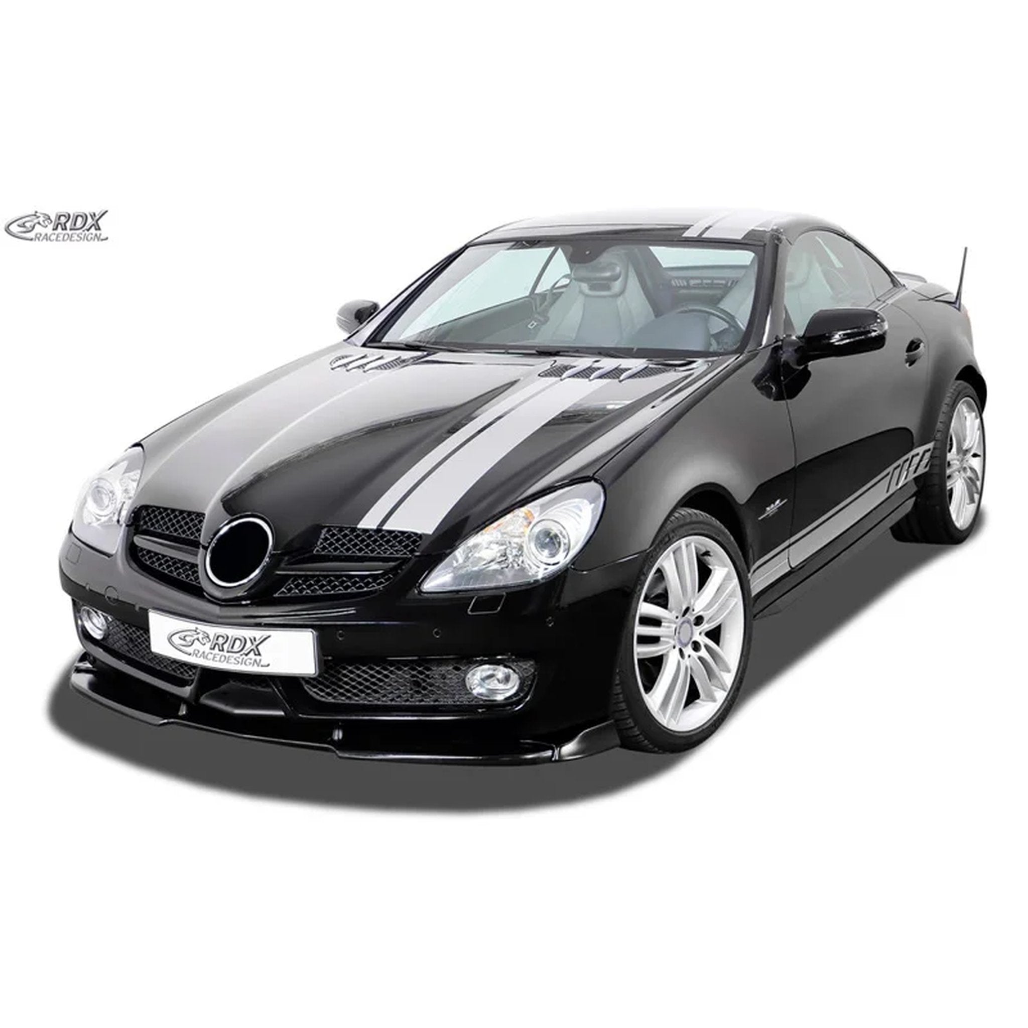 RDX Seitenschweller 'Slim' für Mercedes SLK R171 ABS Schwarz 2er-Set TÜV