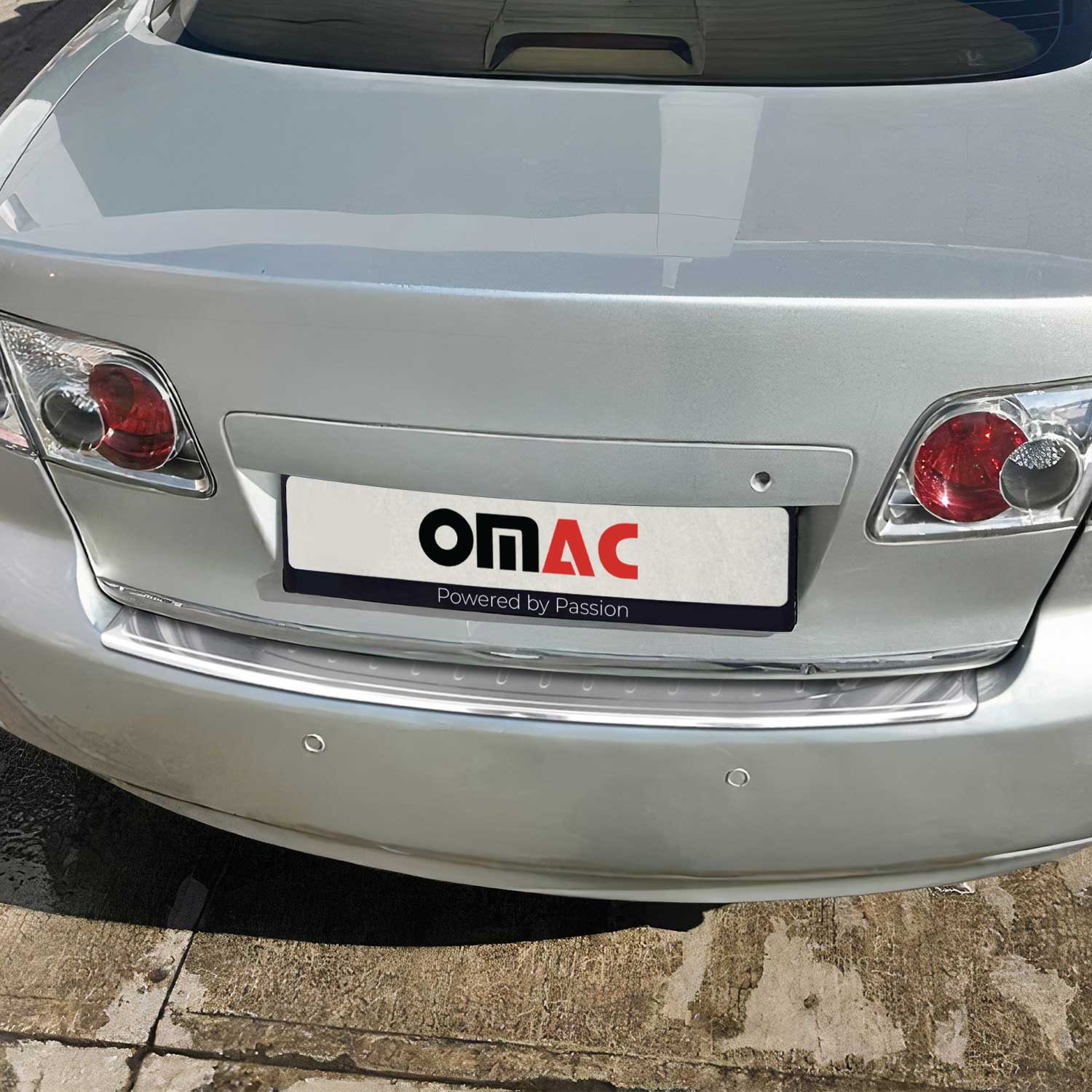 Ladekantenschutz Stoßstangenschutz für Mazda 6 2002-2007 Edelstahl Chrom B-ware