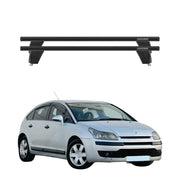 Menabo Dachträger Grundtäger für Citroen C4 2004-2010 75kg Alu Schwarz 2 tlg
