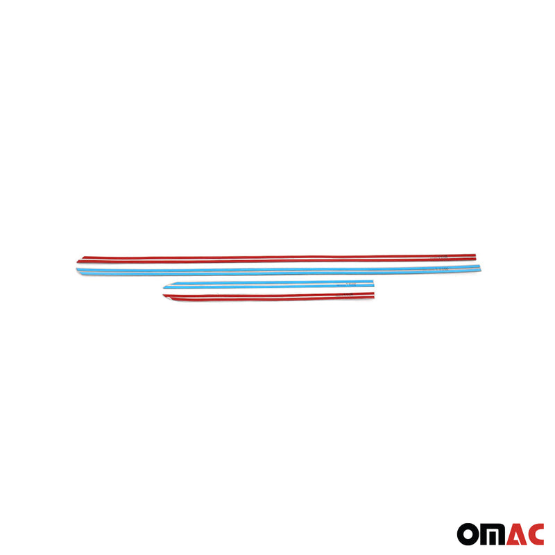 Seitentürleiste Türleiste Türschutz für Ford Tourneo Courier 2023-2025 Edelstahl