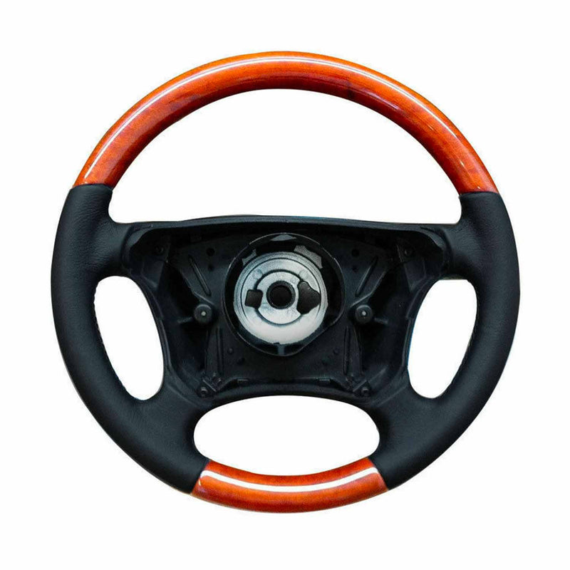 Lenkrad für Mercedes W220 W124 / G Klasse W463 Cabrio Echt Wurzelnuss Schwarz