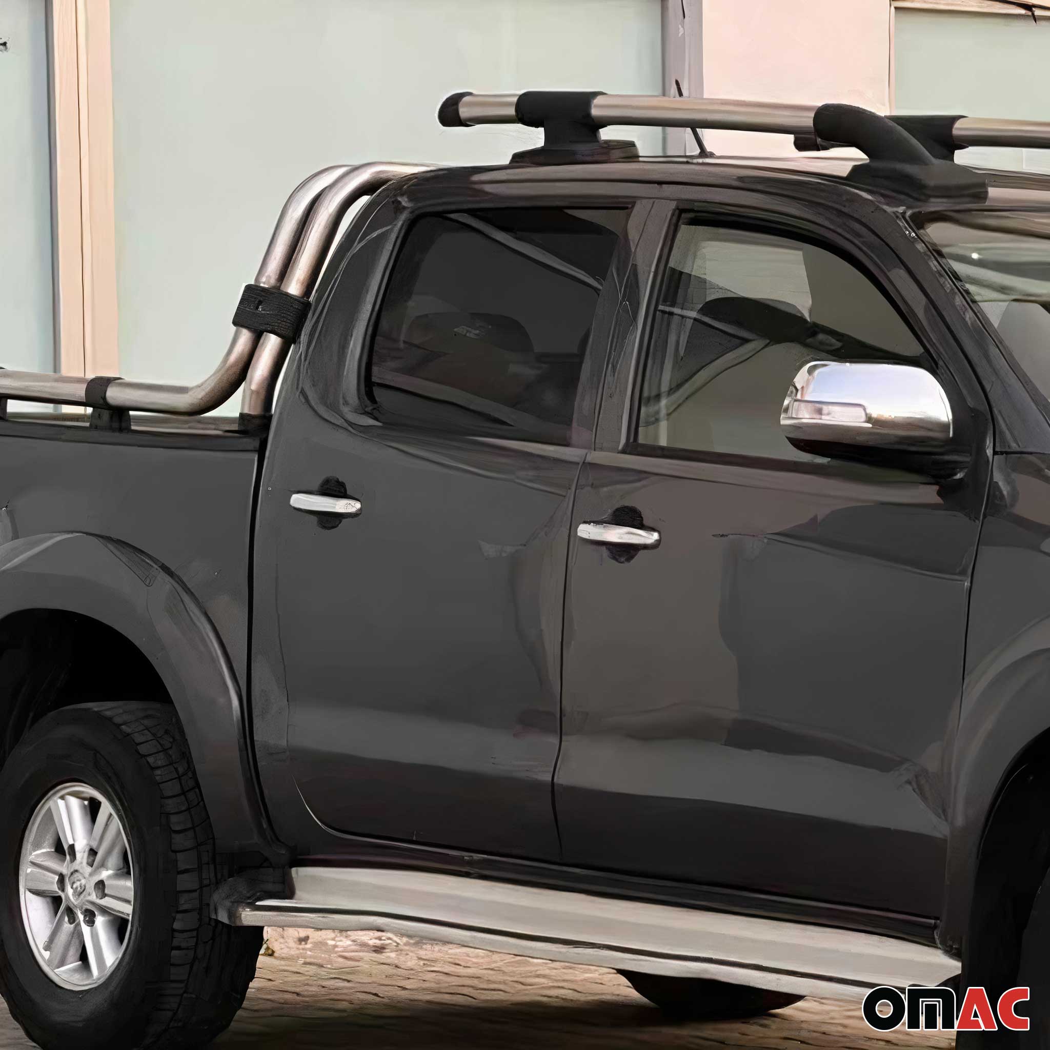 Chrom Türgriff Blende für Toyota Hilux 2005-2015 4-Tür Edelstahl 8tlg