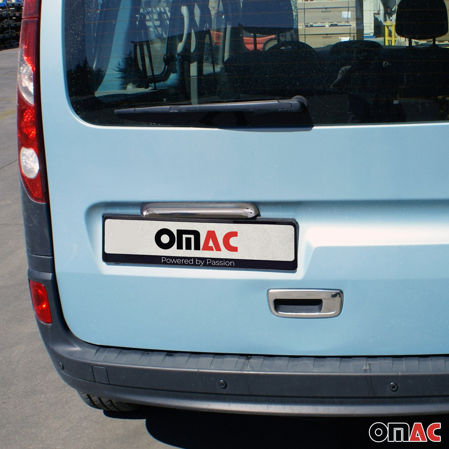 Kofferraumleiste Heckklappe Leiste für Renault Kangoo 2008-2020 Edelstahl Chrom