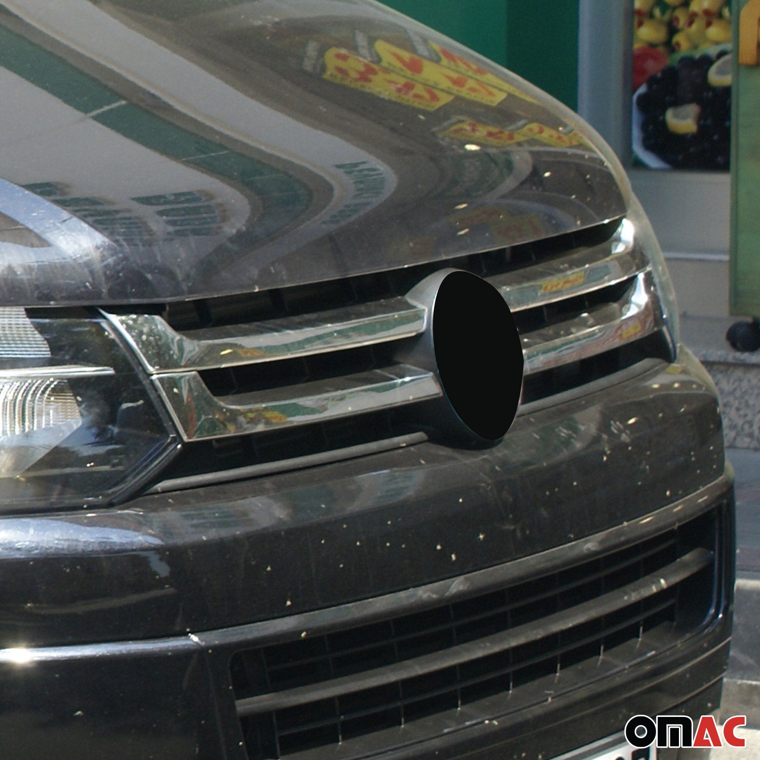 Kühlergrill Leiste Grillleisten für VW Transporter T5 2010-15 Edelstahl Chrom 4x
