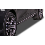RDX Seitenschweller 'Slim' für Kia XCeed 2019- ABS Schwarz 2er-Set TÜV