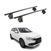 Stahl Dachträger für Mitsubishi ASX I 2010-2022 TÜV 75 kg 2tlg Schwarz