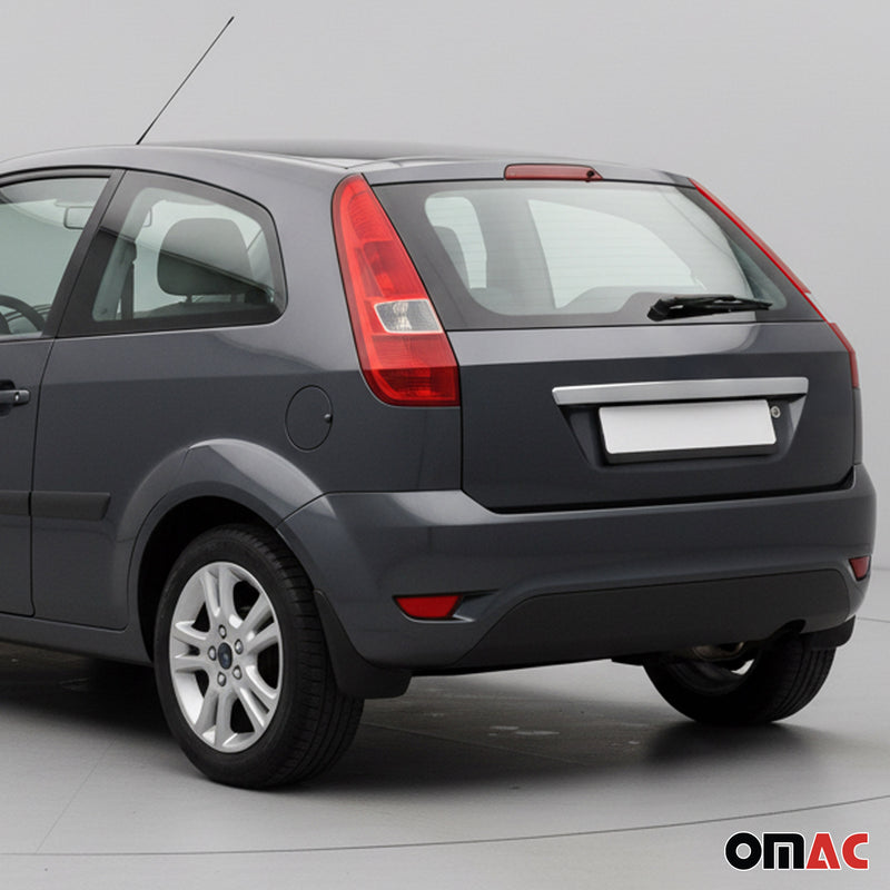 Kofferraumleiste Heckklappe Leiste für Ford Fiesta 2001-2008 Edelstahl Chrom