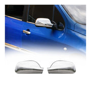 Spiegelkappen Spiegelabdeckung für Peugeot 307 2000-2008 Chrom ABS Silber 2tlg